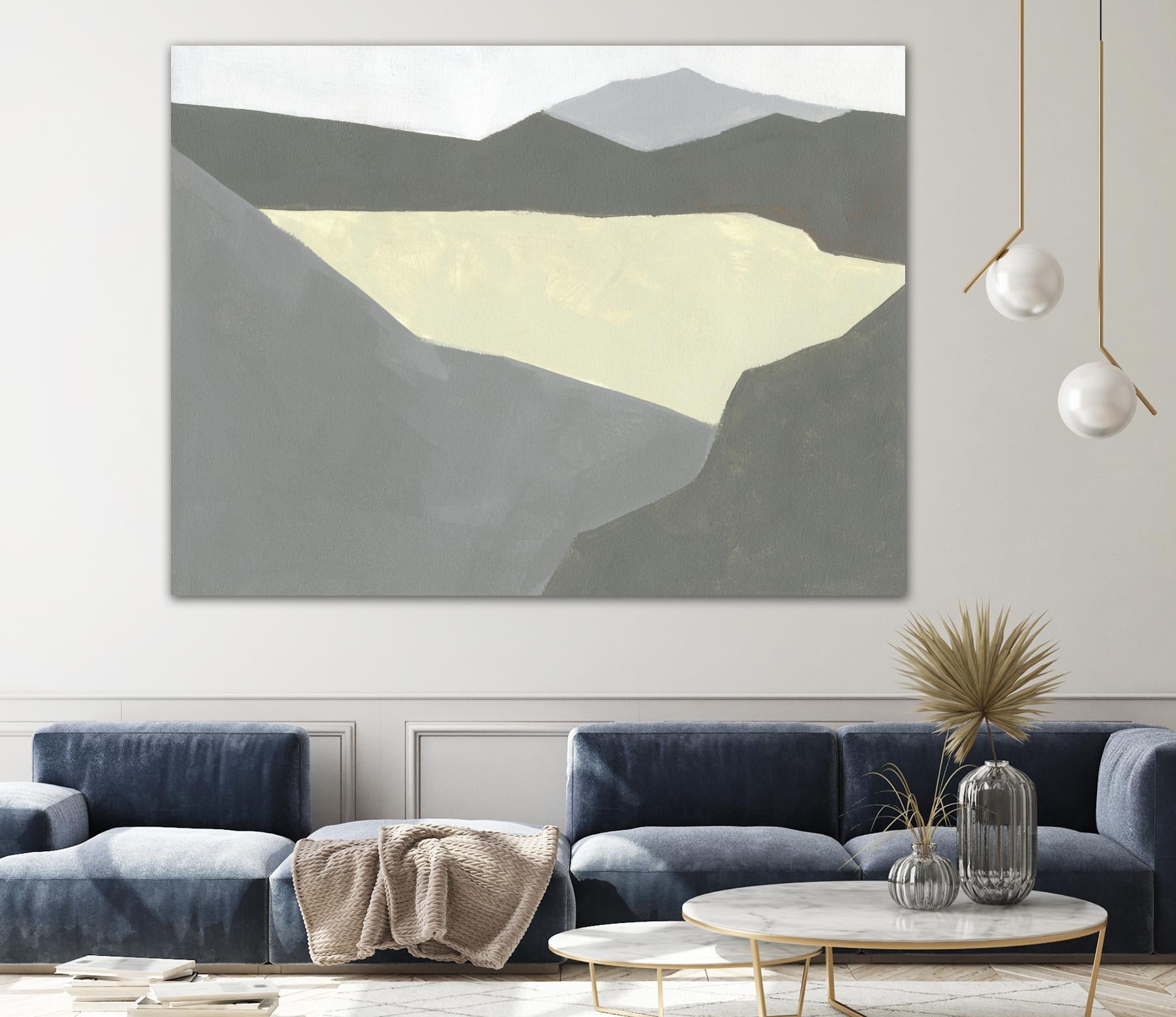 Landscape Composition IV by Jacob Green on GIANT ART - white abstract abstract