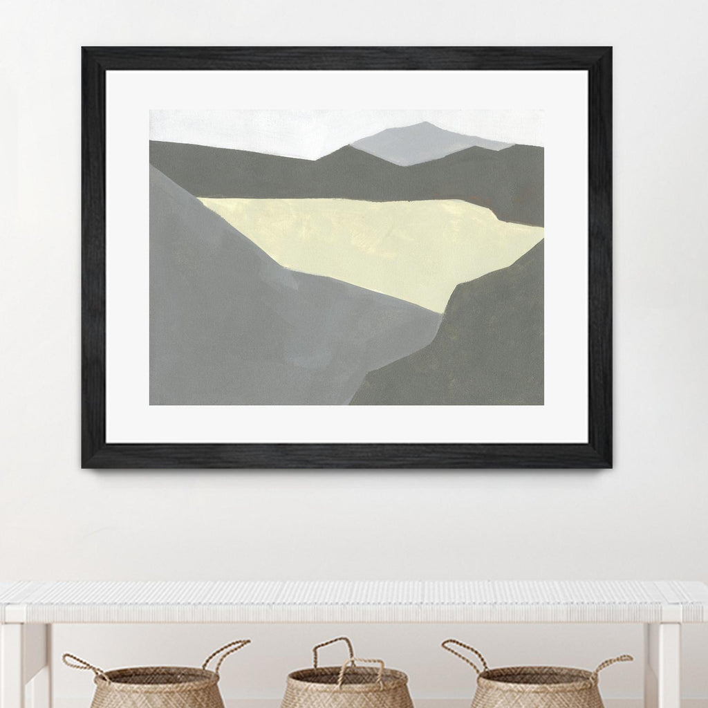 Composition de paysage IV par Jacob Green sur GIANT ART - abstrait blanc