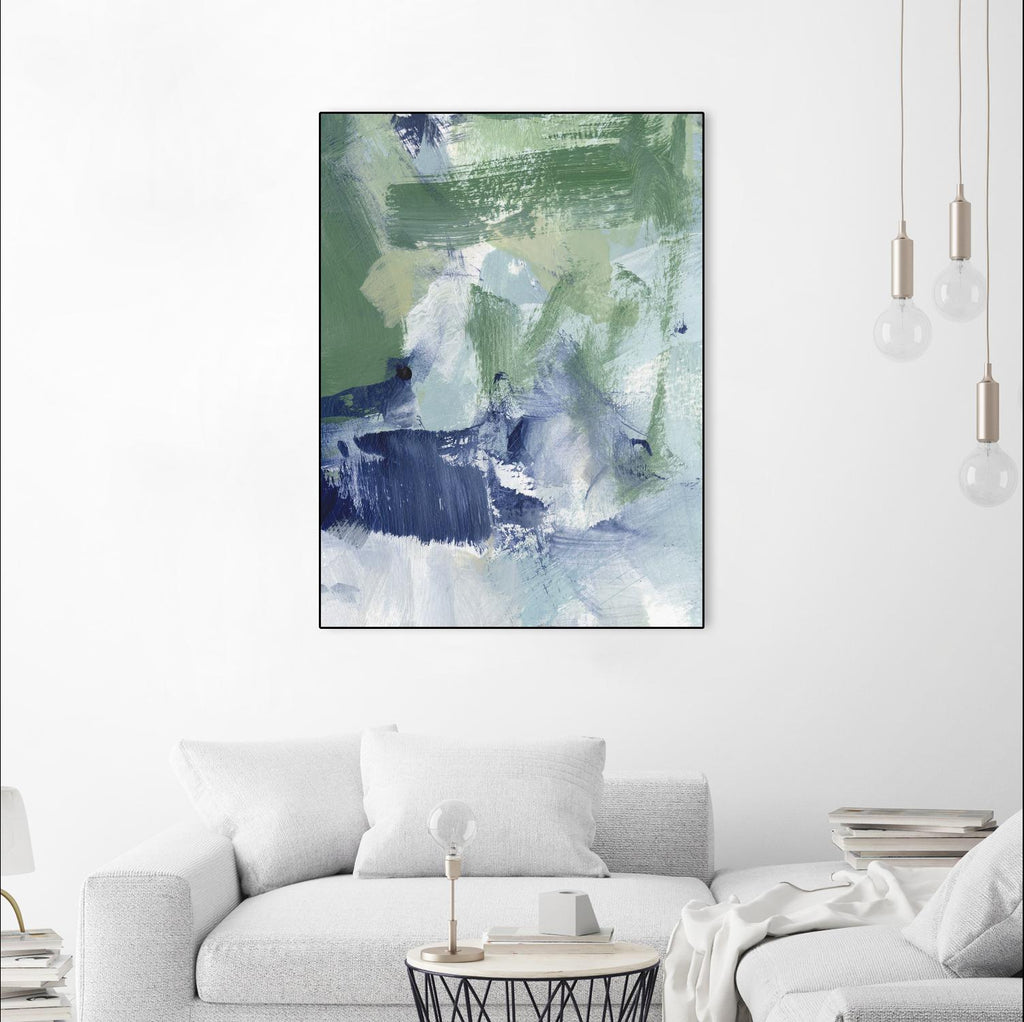 Northern Lights Abstract V by Christina Long on GIANT ART - beige abstract abstract
