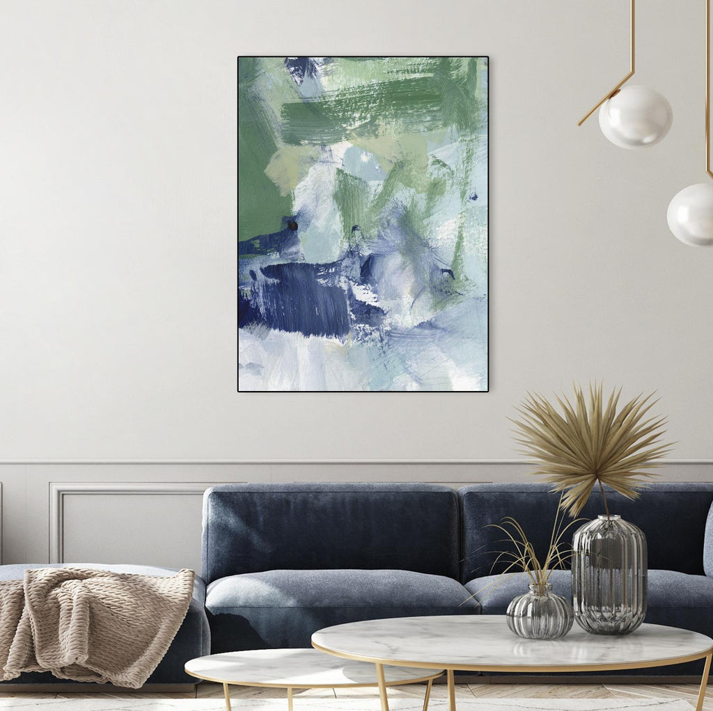 Northern Lights Abstract V by Christina Long on GIANT ART - beige abstract abstract