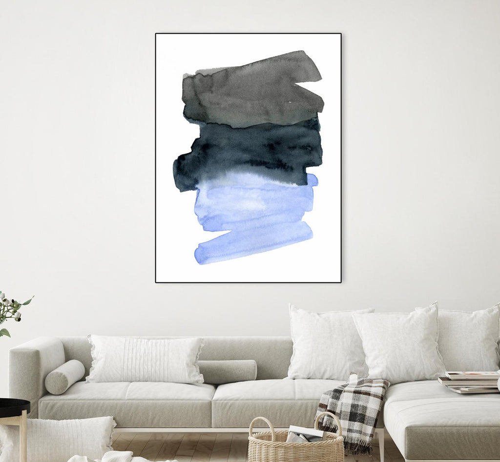 Blue Passages I by Emma Caroline on GIANT ART - blue abstract abstract