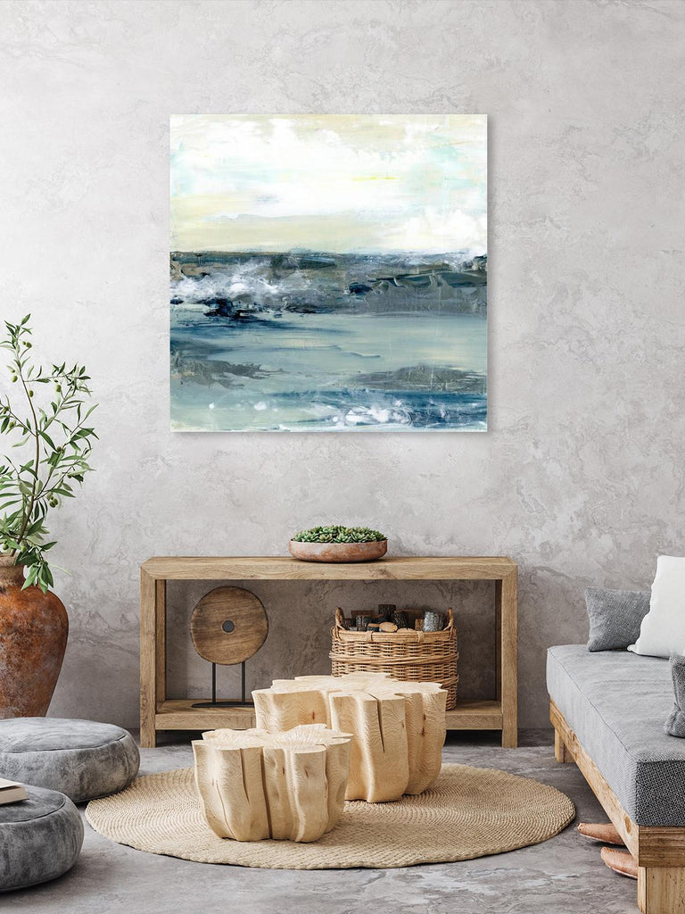 Coastal Blues I by Lila Bramma on GIANT ART - white landscapes & seascapes abstract