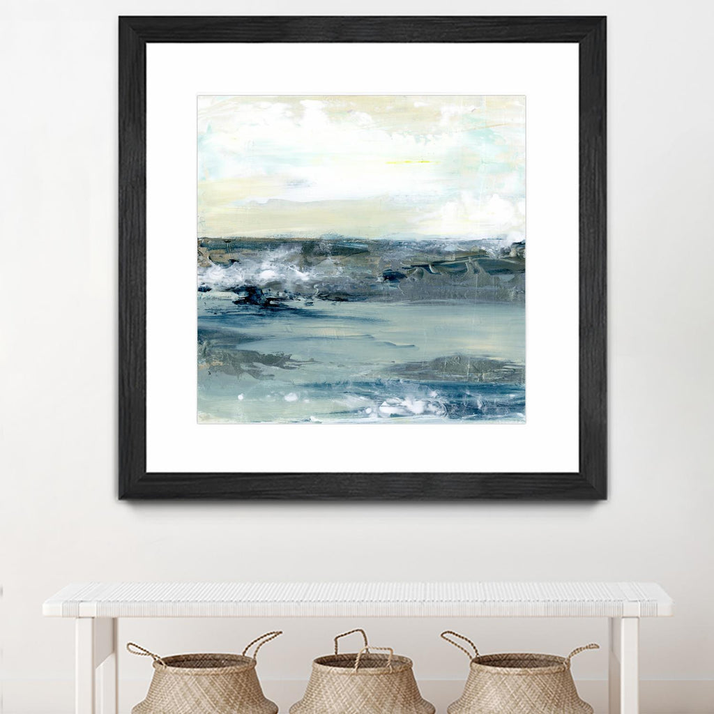 Coastal Blues I by Lila Bramma on GIANT ART - white landscapes & seascapes abstract