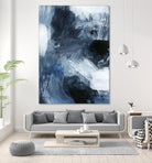 Composition in Blue III by Victoria Barnes on GIANT ART - blue abstract abstract