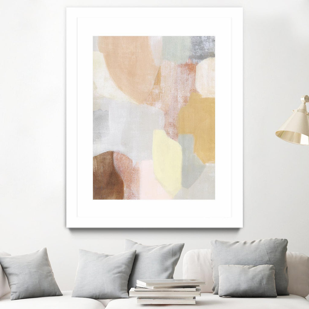 Faint Awareness II par Grace Popp sur GIANT ART - abstrait beige