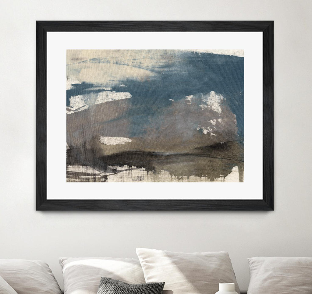 Kinetic Coastline II by Jennifer Goldberger on GIANT ART - beige abstract abstract