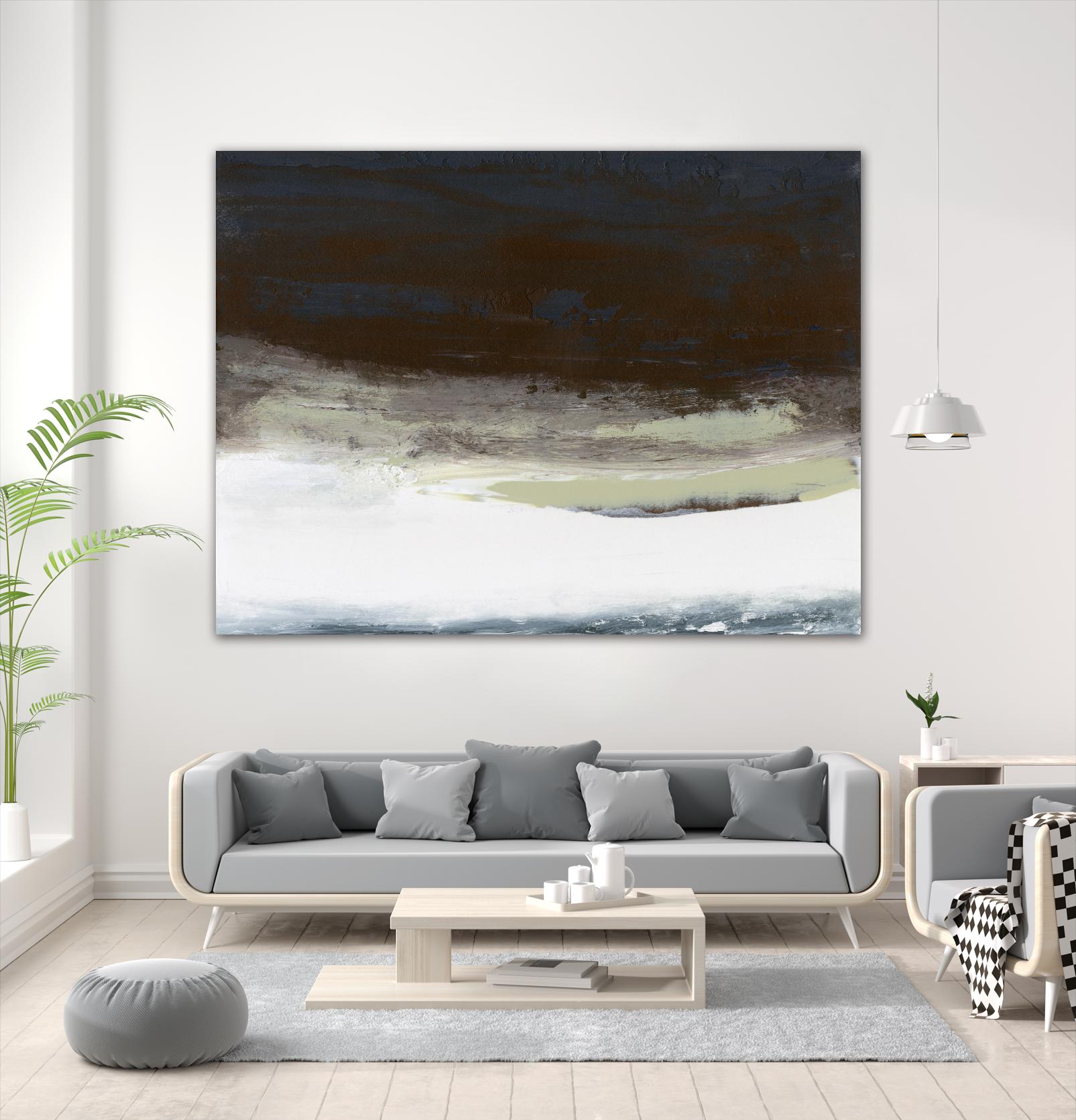 Lyrical III by Sharon Gordon on GIANT ART - green abstract abstract