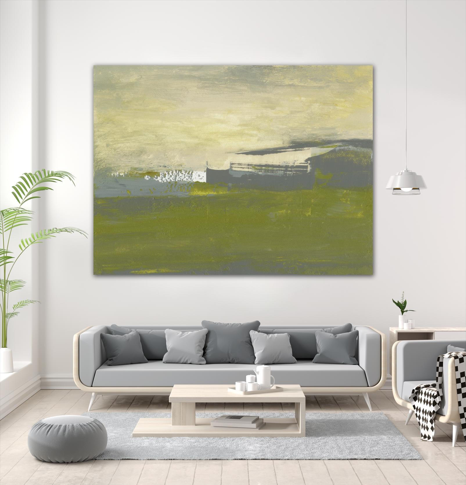 Milieu I by Sharon Gordon on GIANT ART - beige abstract abstract