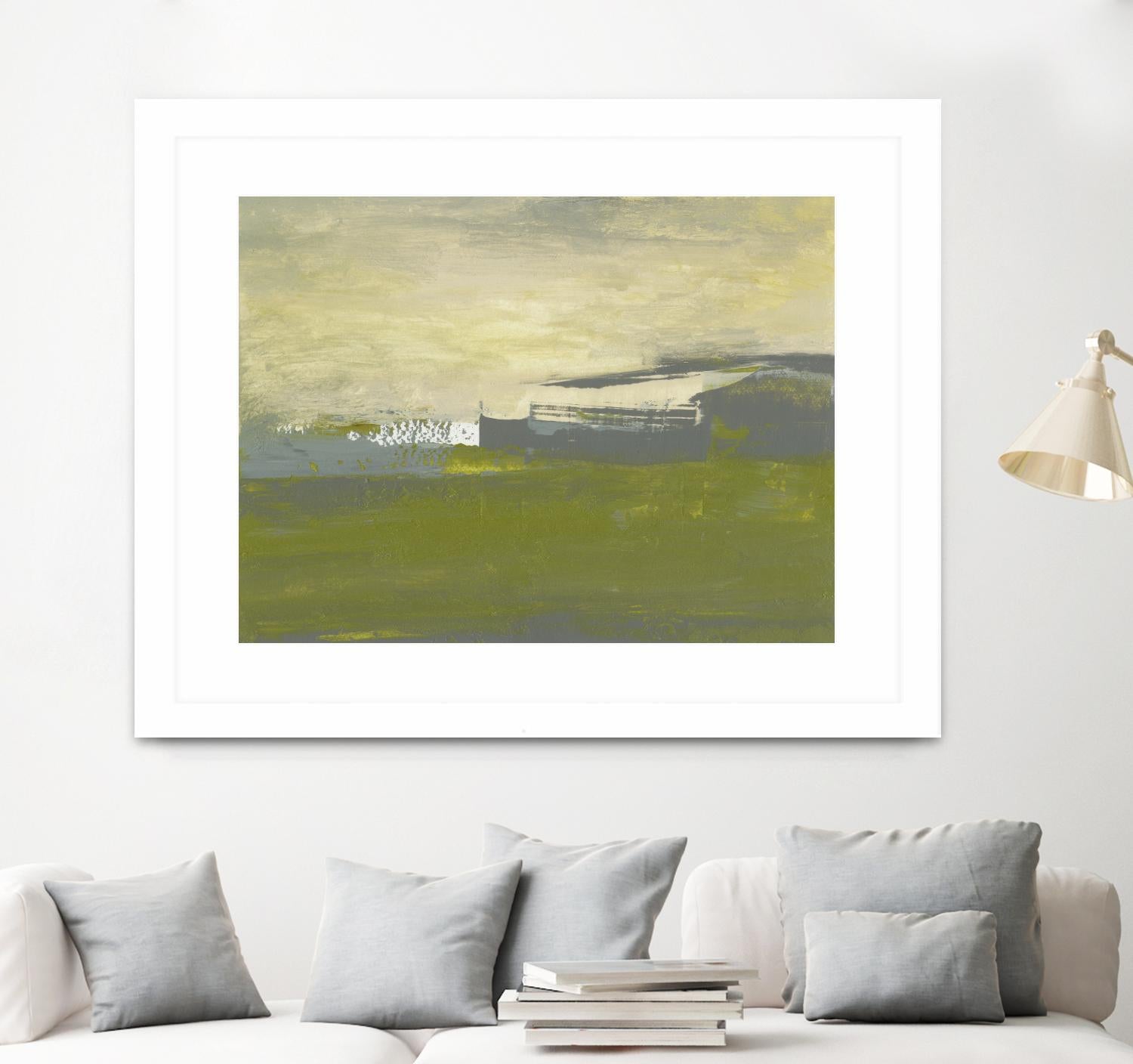 Milieu I by Sharon Gordon on GIANT ART - beige abstract abstract