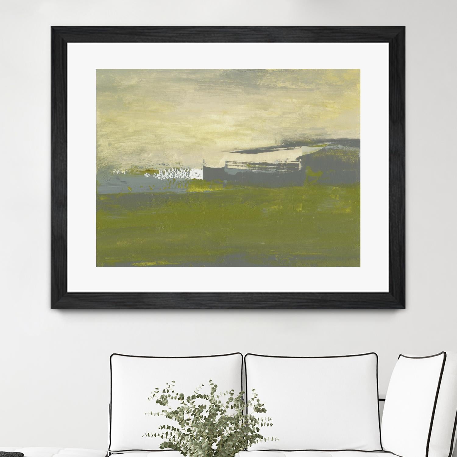 Milieu I by Sharon Gordon on GIANT ART - beige abstract abstract