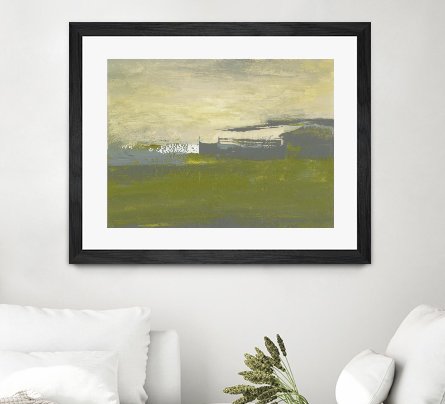 Milieu I by Sharon Gordon on GIANT ART - beige abstract abstract