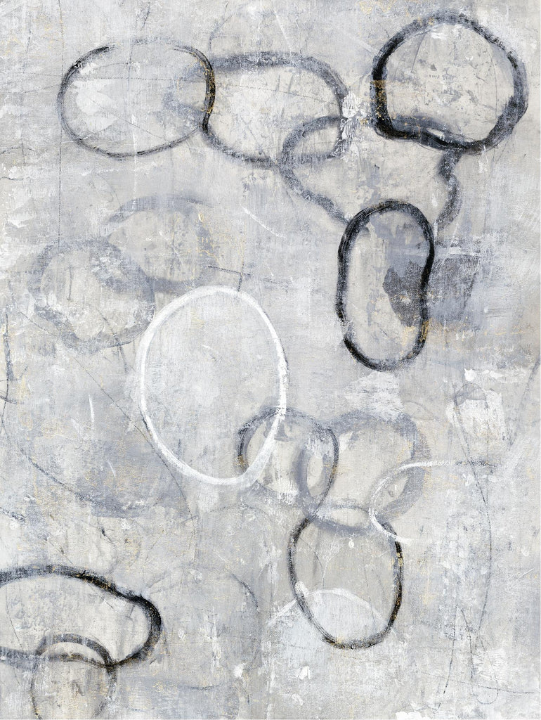 Missing Links I par Tim OToole sur GIANT ART - abstrait blanc