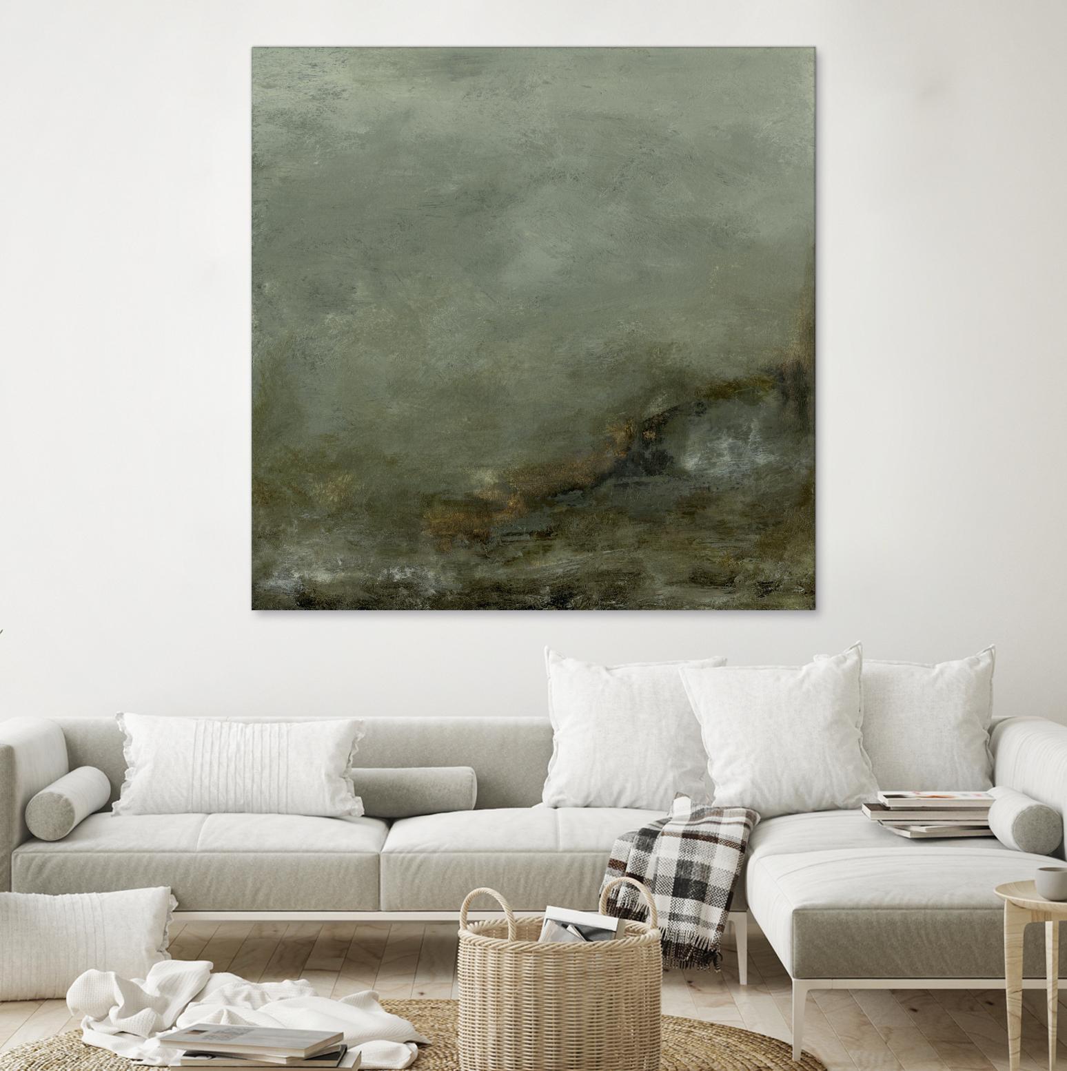 Realm II by Sharon Gordon on GIANT ART - green abstract abstract