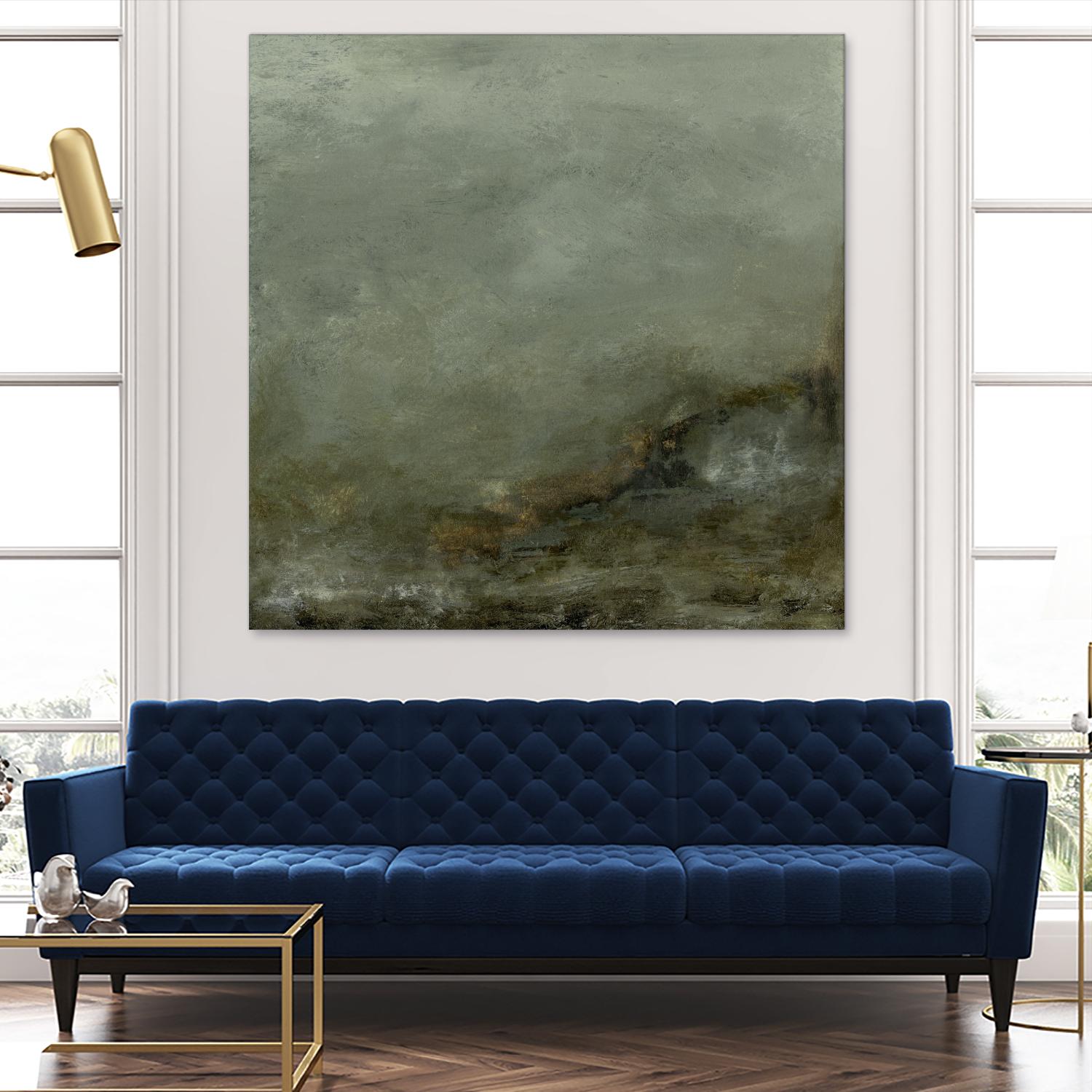 Realm II by Sharon Gordon on GIANT ART - green abstract abstract