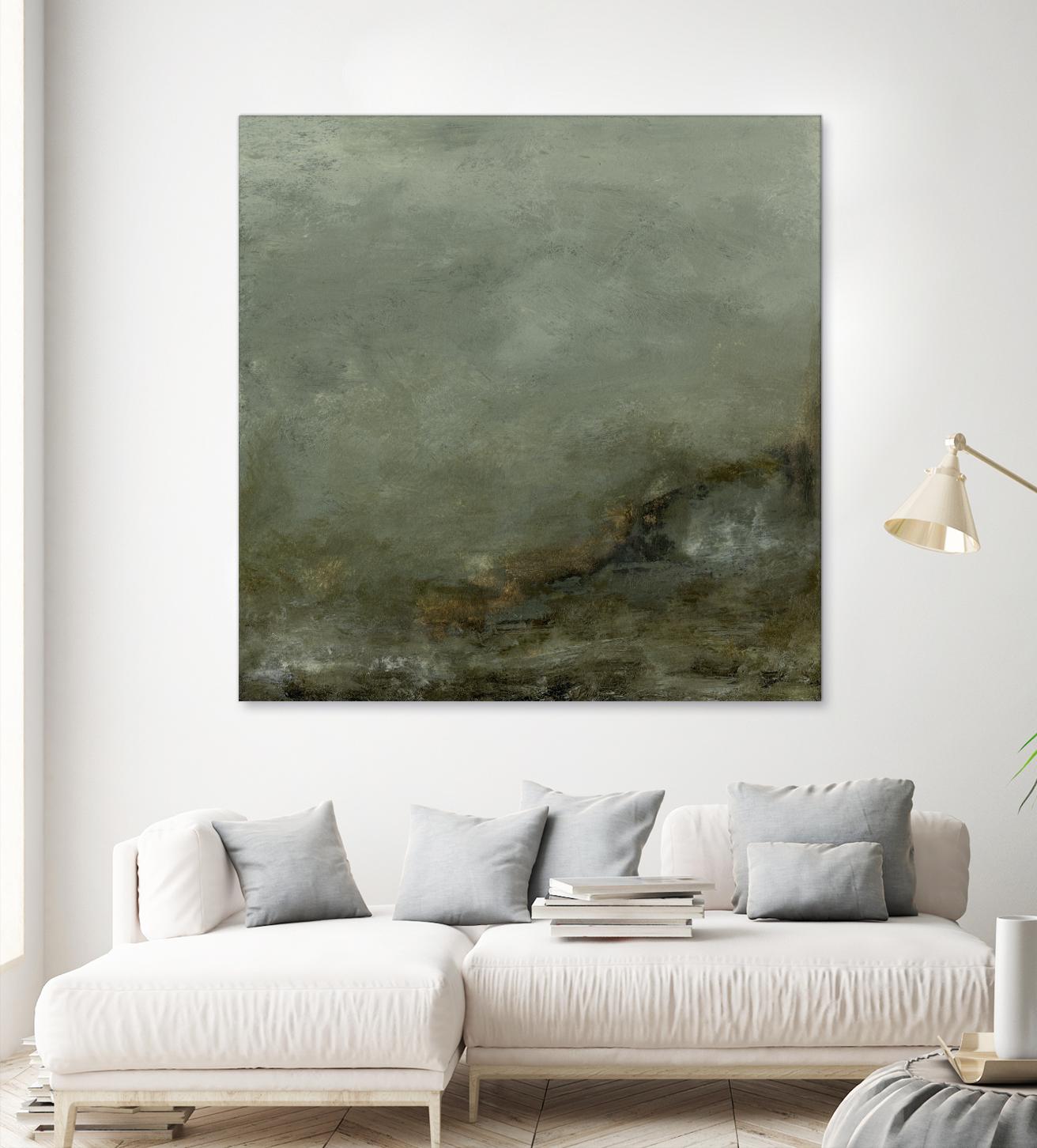 Realm II by Sharon Gordon on GIANT ART - green abstract abstract