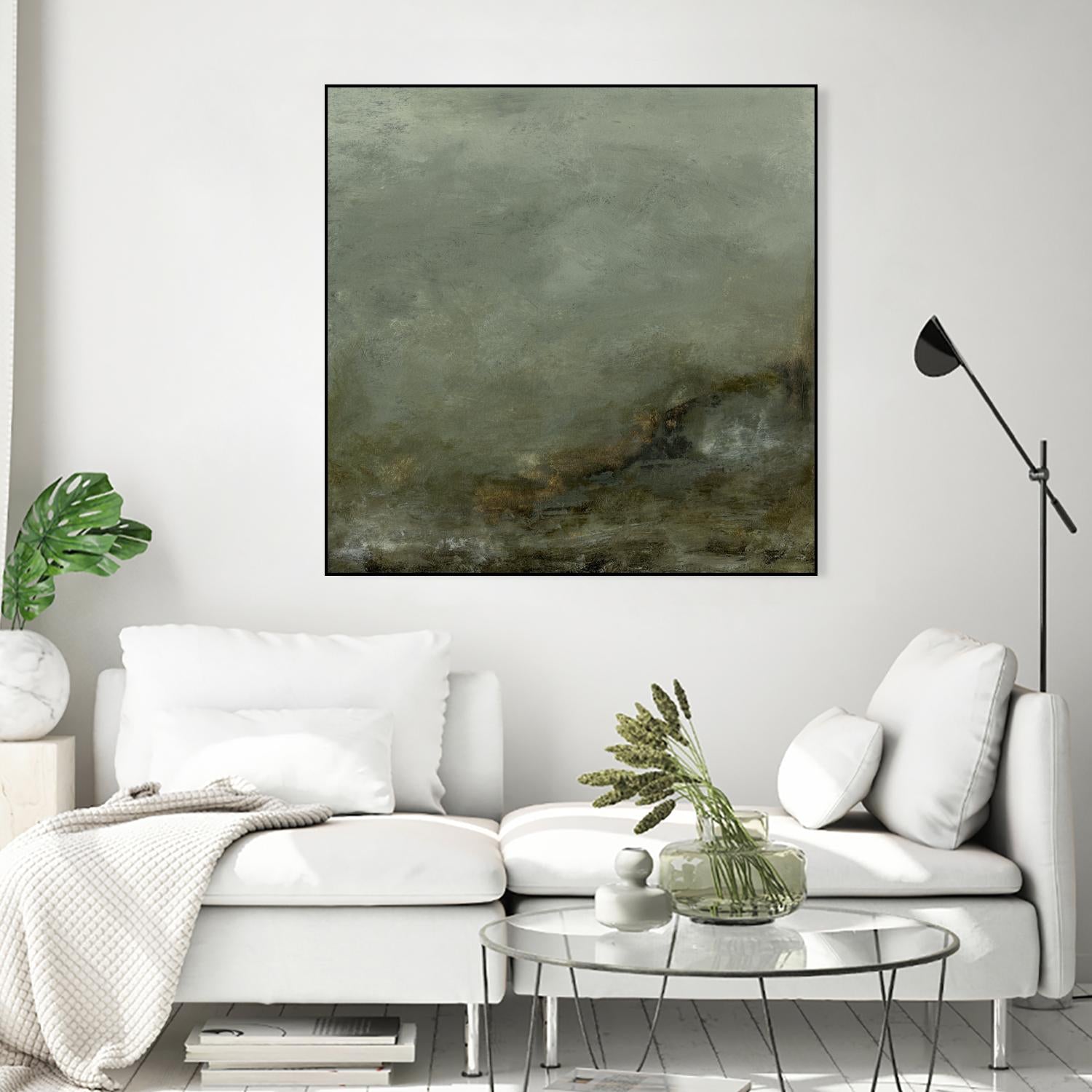 Realm II by Sharon Gordon on GIANT ART - green abstract abstract