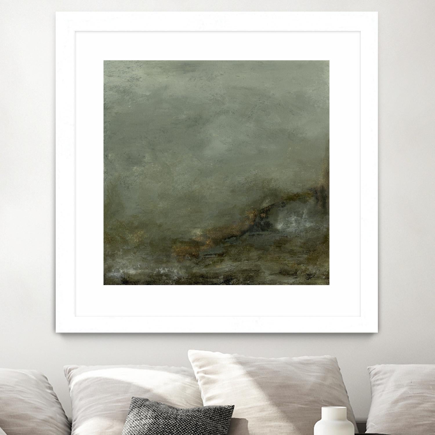 Realm II by Sharon Gordon on GIANT ART - green abstract abstract