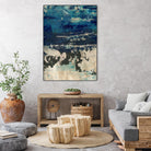 Silver Surf I by Ethan Harper on GIANT ART - gold abstract abstract 