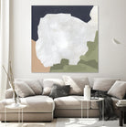 Tectonic Boundaries I by June Vess on GIANT ART - green abstract abstract