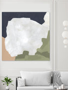 Tectonic Boundaries I by June Vess on GIANT ART - green abstract abstract