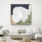 Tectonic Boundaries I by June Vess on GIANT ART - green abstract abstract