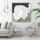 Tectonic Boundaries I by June Vess on GIANT ART - green abstract abstract