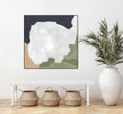 Tectonic Boundaries I by June Vess on GIANT ART - green abstract abstract