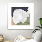 Tectonic Boundaries I by June Vess on GIANT ART - green abstract abstract