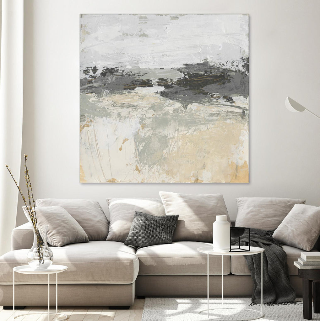 Wheatfield II by June Vess on GIANT ART - beige abstract abstract