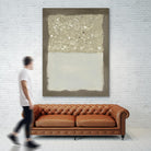 Compaction I by Vanna Lam on GIANT ART - silver abstract