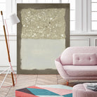 Compaction I by Vanna Lam on GIANT ART - silver abstract