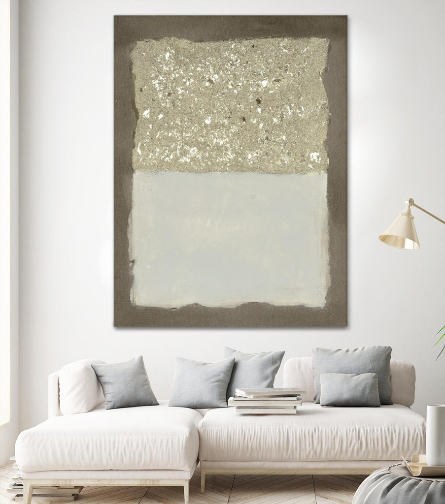 Compaction I by Vanna Lam on GIANT ART - silver abstract