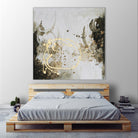 Friendship IV by Joyce Combs on GIANT ART - gold abstract abstract 