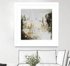 Friendship IV by Joyce Combs on GIANT ART - gold abstract abstract 