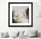 Friendship IV by Joyce Combs on GIANT ART - gold abstract abstract 