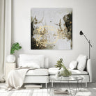 Friendship IV by Joyce Combs on GIANT ART - gold abstract abstract 