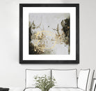 Friendship IV by Joyce Combs on GIANT ART - gold abstract abstract 