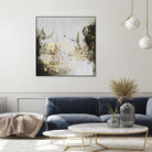 Friendship IV by Joyce Combs on GIANT ART - gold abstract abstract 