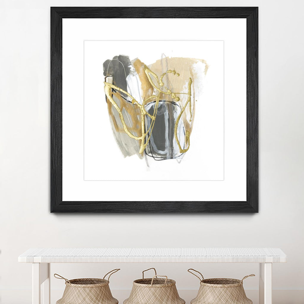 Metallurgy VI by June Vess on GIANT ART - beige abstract abstract