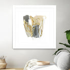 Metallurgy VI by June Vess on GIANT ART - beige abstract abstract