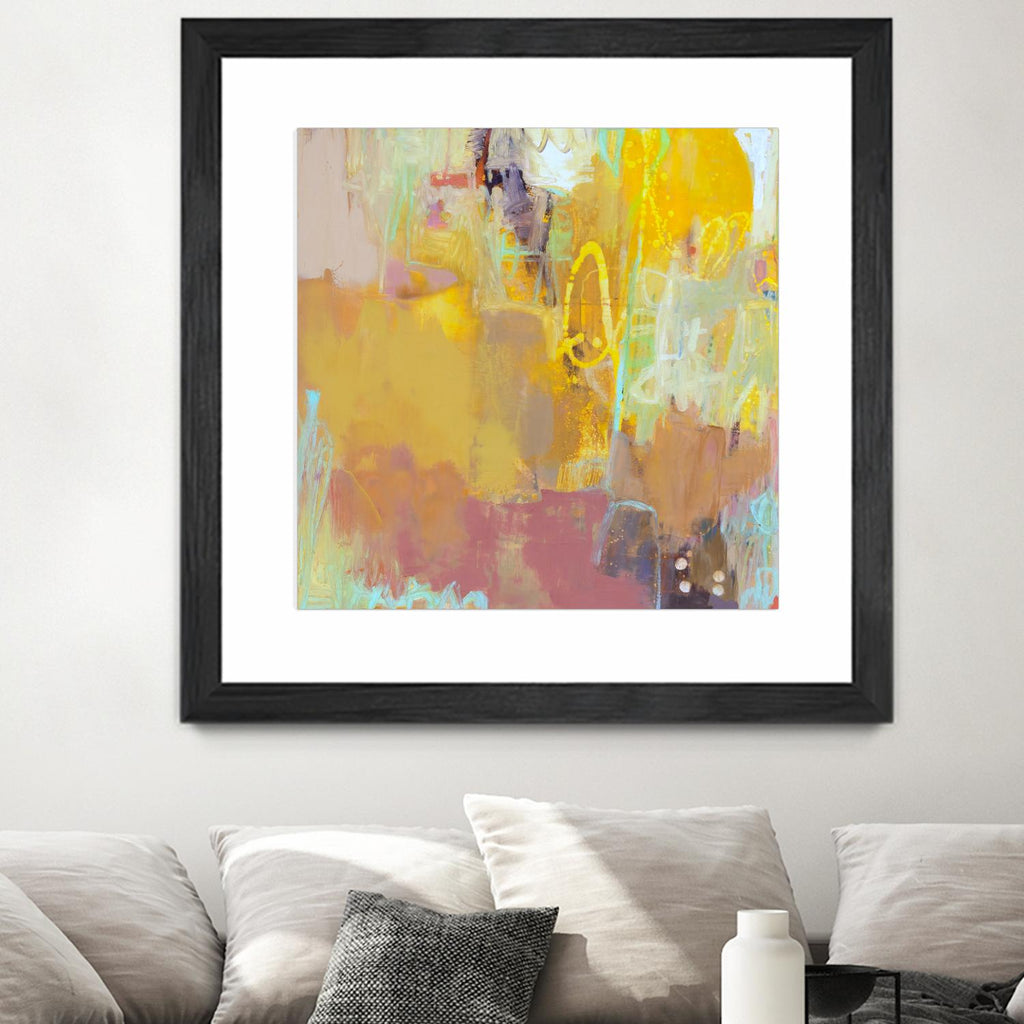 Maez II by Sue Jachimiec on GIANT ART - beige abstract abstract