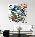 Pollock's Party II by Jodi Fuchs on GIANT ART - orange abstract abstract