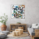 Pollock's Party II by Jodi Fuchs on GIANT ART - orange abstract abstract