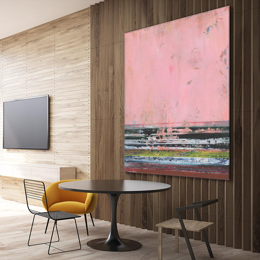 Surreal Horizons II by Jodi Fuchs on GIANT ART - pink abstract abstract