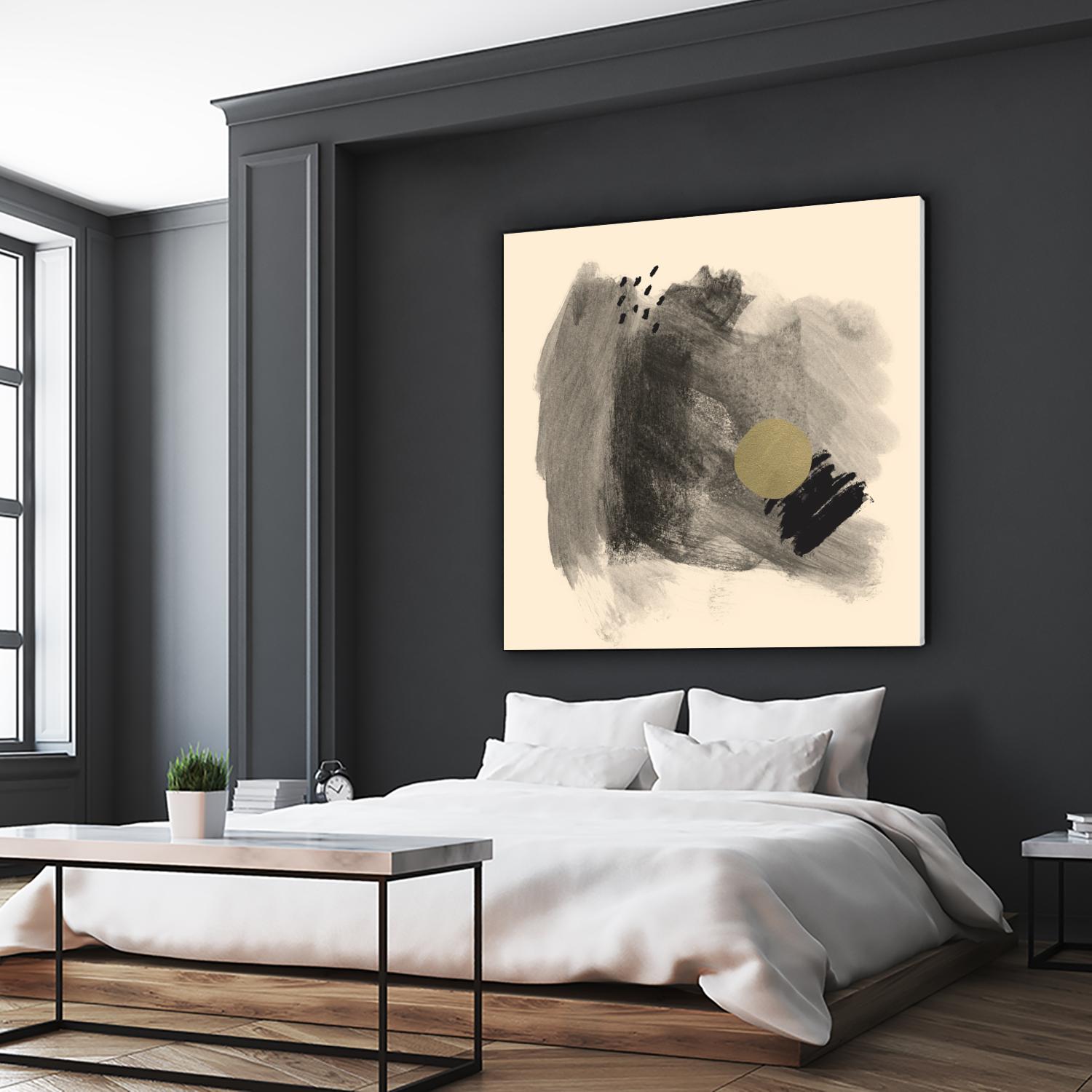 Dark & Stormy I by Jacob Green on GIANT ART - beige abstract abstract