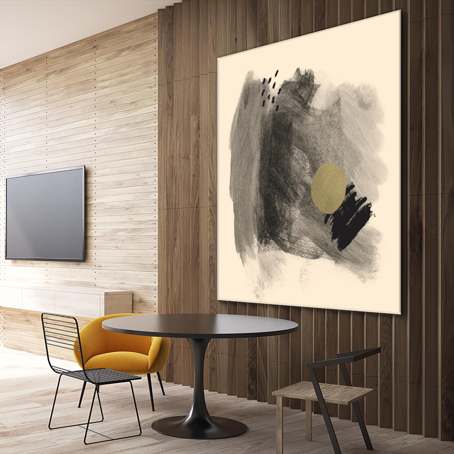 Dark & Stormy I by Jacob Green on GIANT ART - beige abstract abstract
