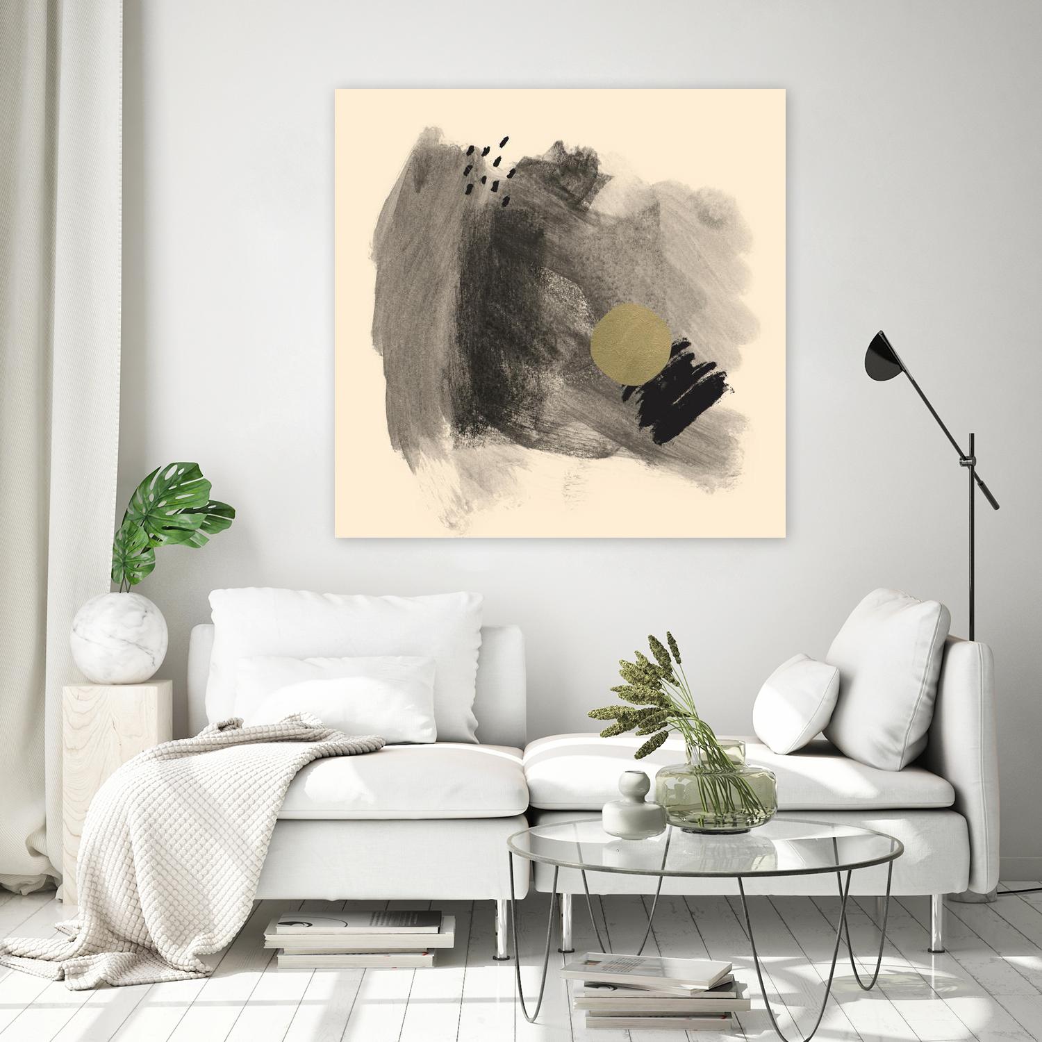 Dark & Stormy I by Jacob Green on GIANT ART - beige abstract abstract