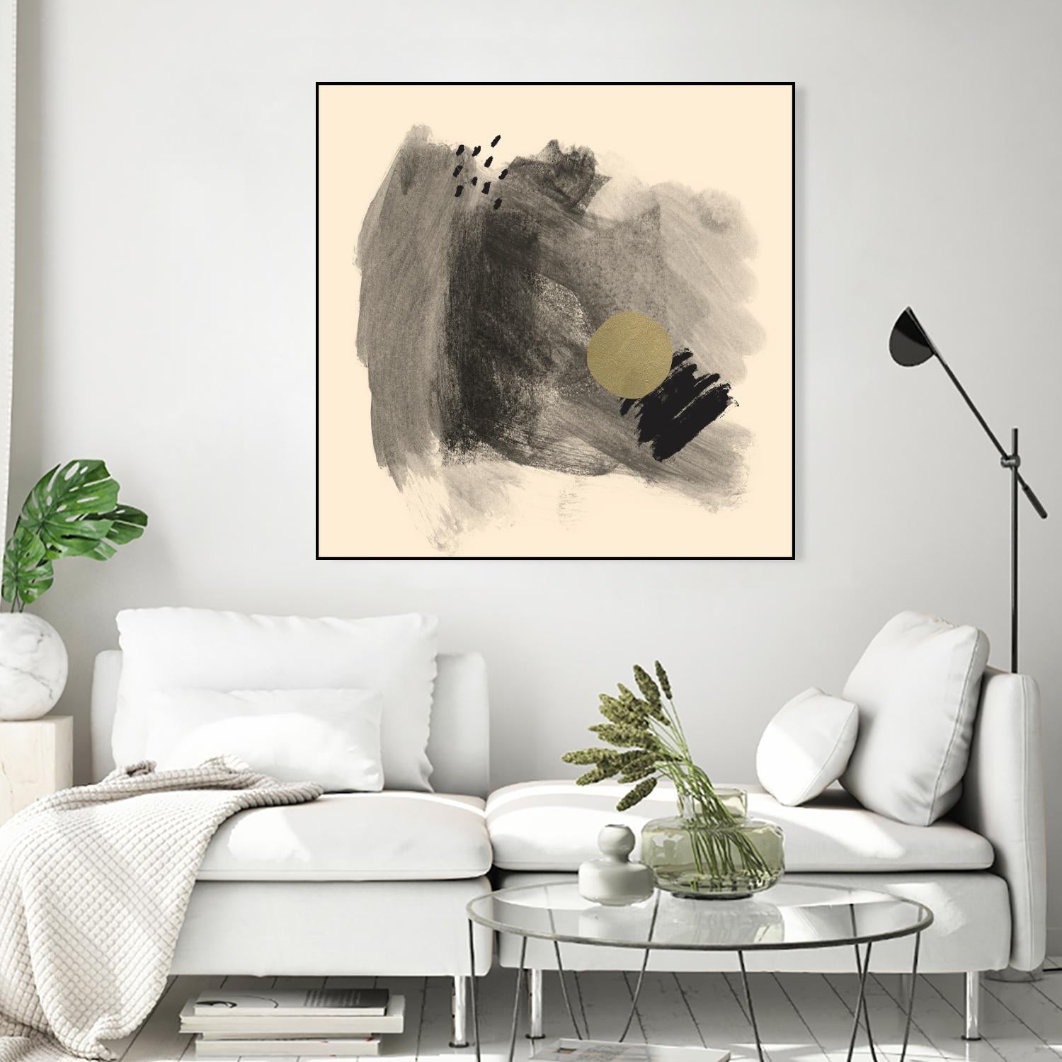 Dark & Stormy I by Jacob Green on GIANT ART - beige abstract abstract