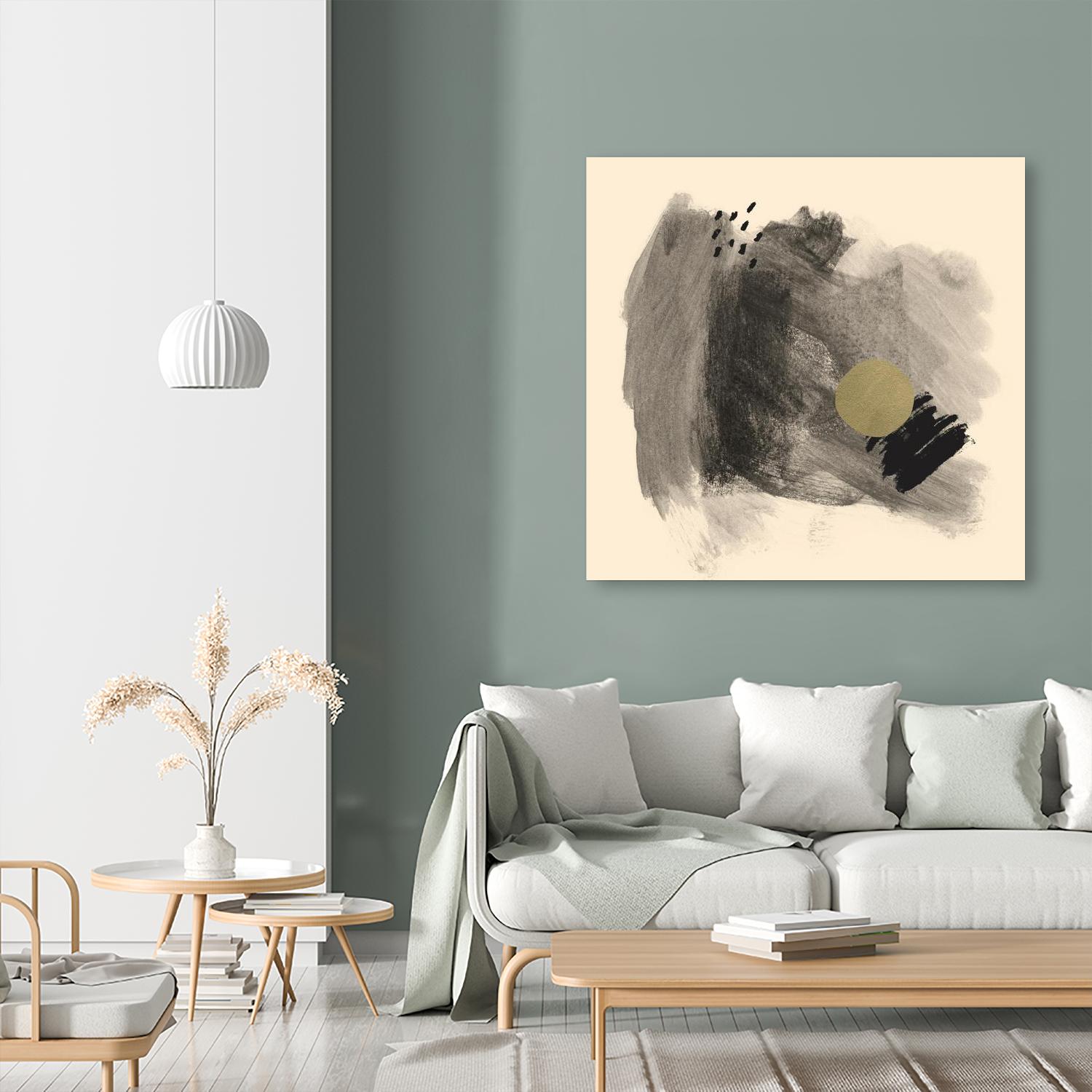 Dark & Stormy I by Jacob Green on GIANT ART - beige abstract abstract