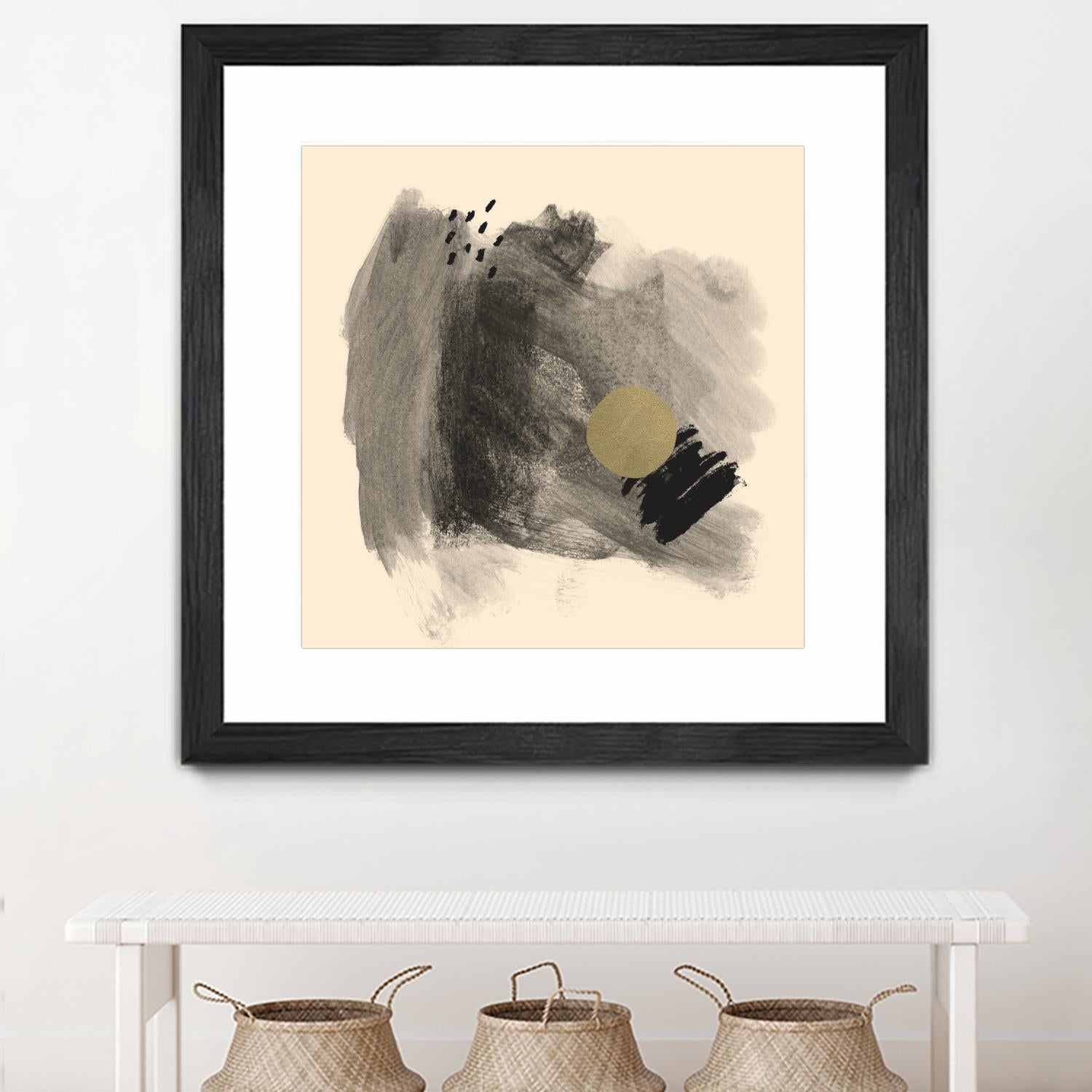 Dark & Stormy I by Jacob Green on GIANT ART - beige abstract abstract